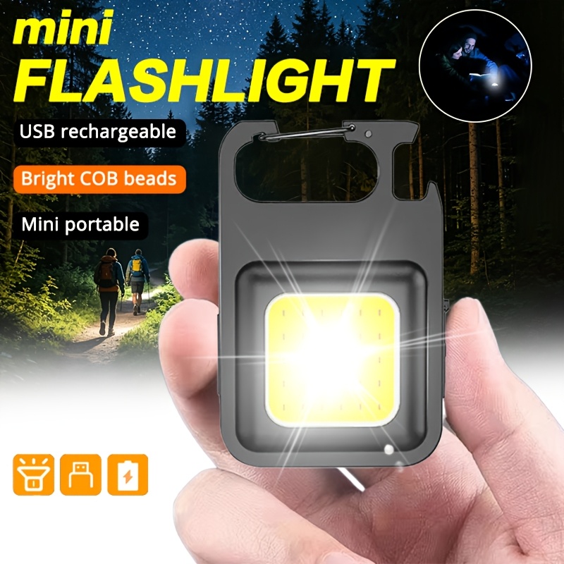 Keychain Flashlight - Lampe de poche portable multifonctionnelle pour