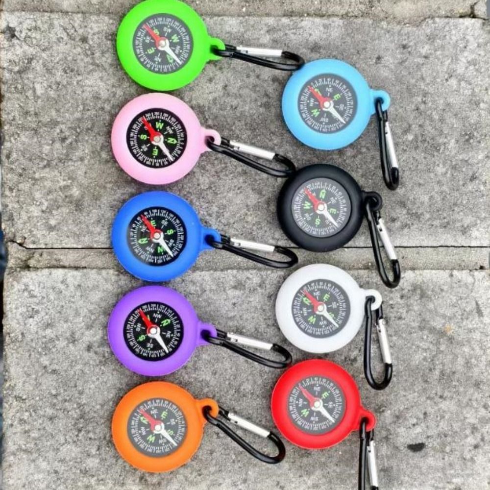 Compass Keychain Mini - Mini boussole de survie d'extérieur avec