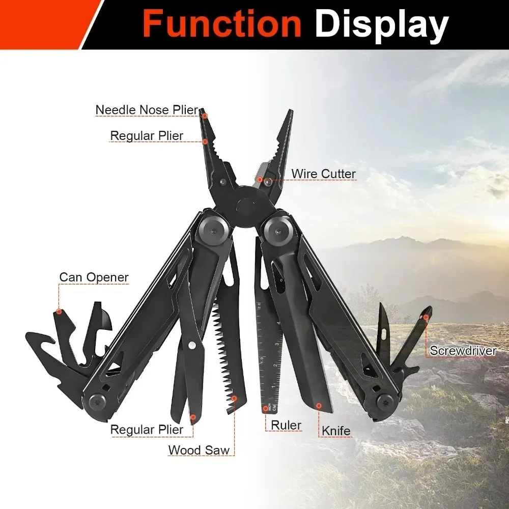 Edc Carry Pliers - Pince multifonction, pince de pêche, pince