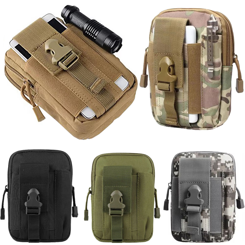 Edc Carry Fanny Pack - Sacs de ceinture tactiques multifonctionnels pour