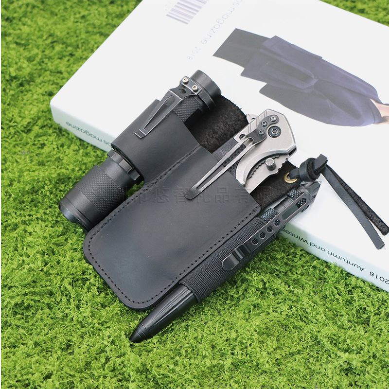 Pochette à outils EDC en cuir, - Edc Carry Fanny Pack avis et prix