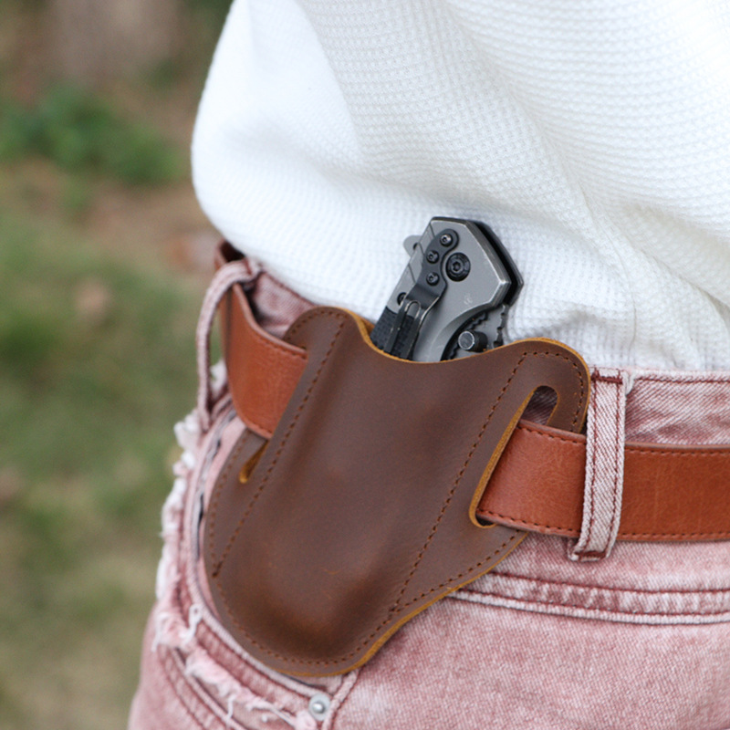 Pochette à outils EDC en cuir, - Edc Carry Fanny Pack avis et prix
