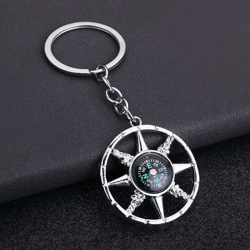 Nouveau porte-clés boussole un - Compass Keychain Mini avis et prix