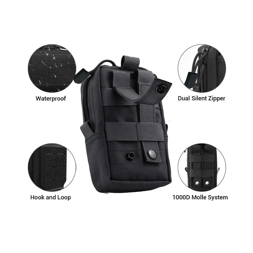 Sac de ceinture tactique Molle - Edc Carry Fanny Pack avis et prix