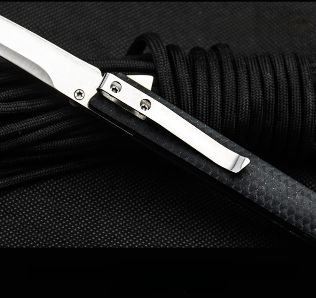Couteau de poche pliable 7096  - Edc Carry Clip avis et prix