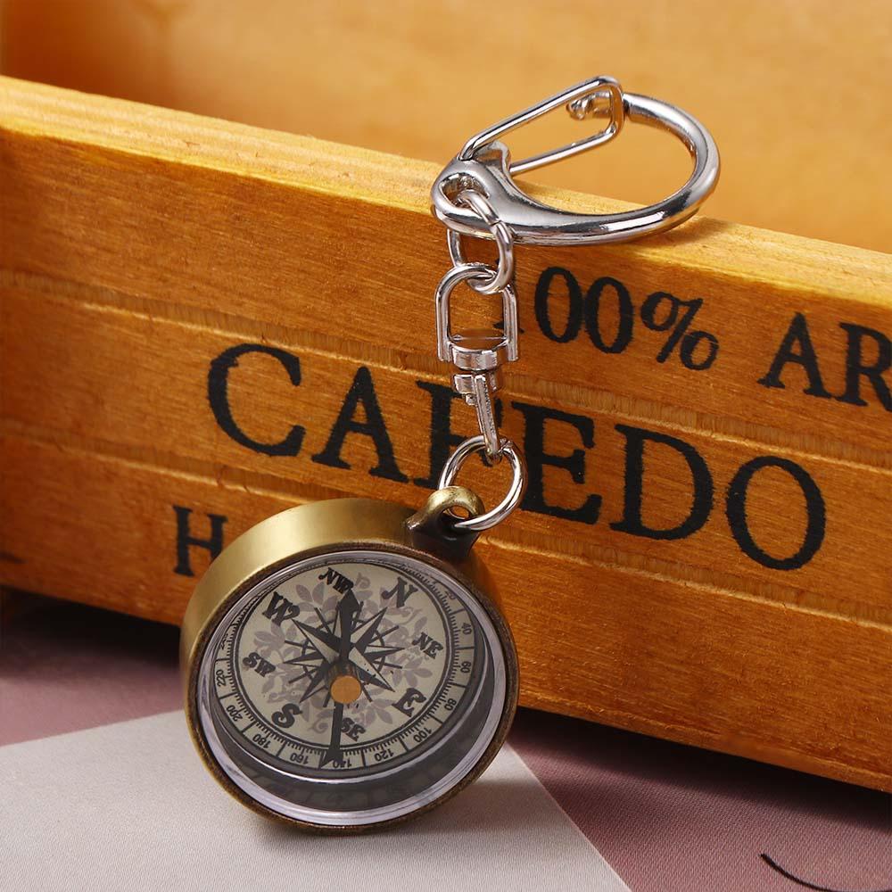 1 porte-clés en alliage de zin - Compass Keychain Mini avis et prix