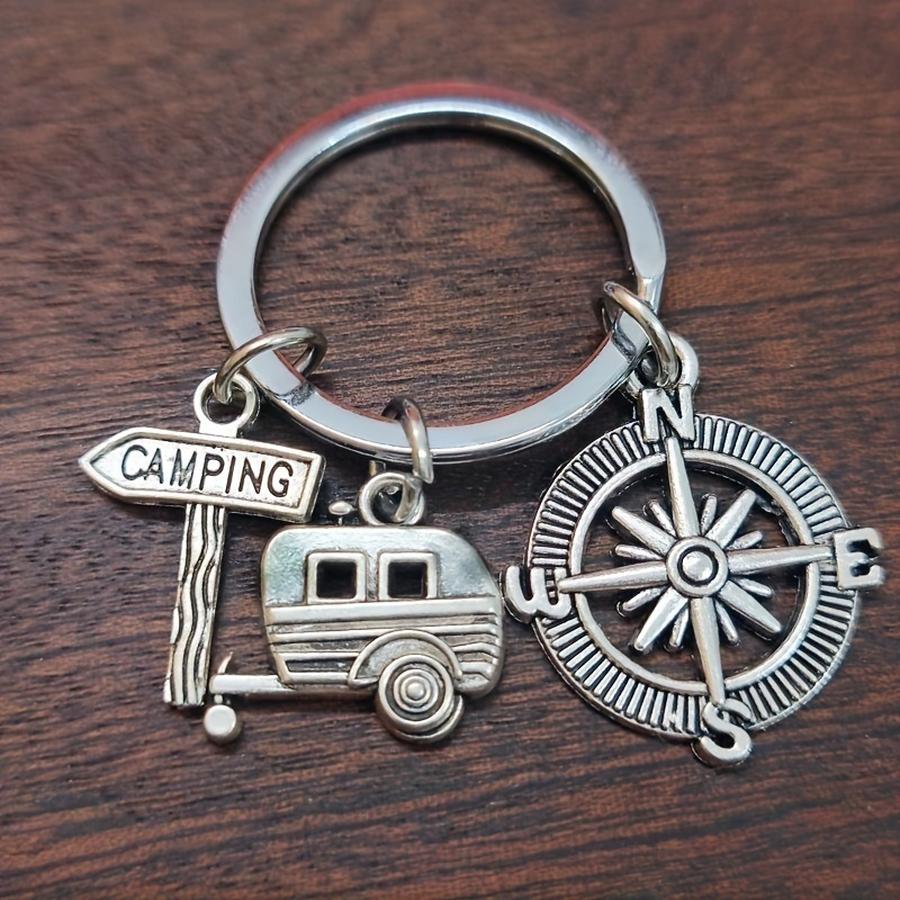 1/5/10/20/50/100 pièces Porte- - Compass Keychain Mini avis et prix