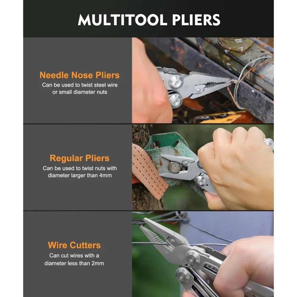 Pince pliante d'extérieur, pin - Edc Carry Pliers avis et prix