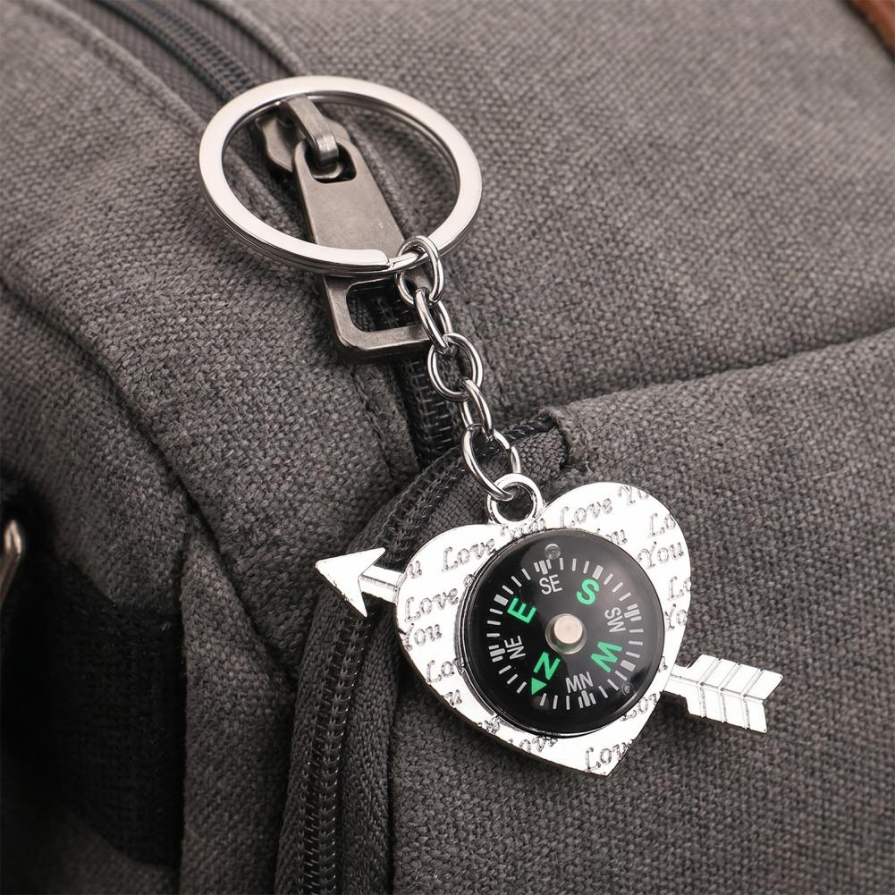 Mini boussole porte-clés en al - Compass Keychain Mini avis et prix