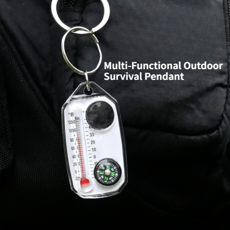 Mini porte-clés de survie en p - Compass Keychain Mini avis et prix