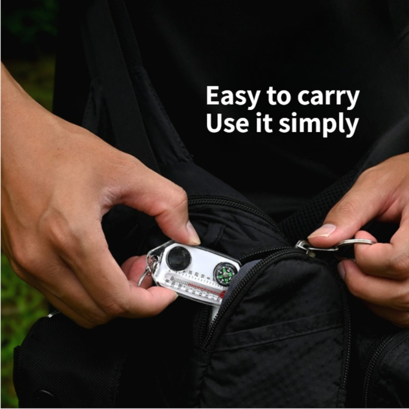 Mini porte-clés de survie en p - Compass Keychain Mini avis et prix