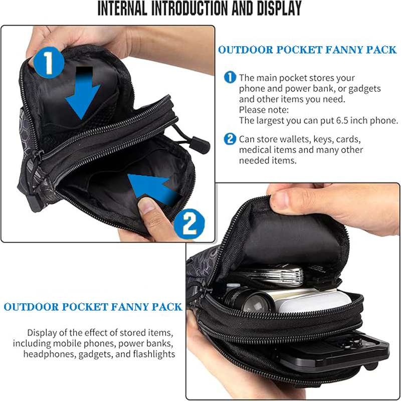 EDC – pochette tactique Molle  - Edc Carry Fanny Pack avis et prix