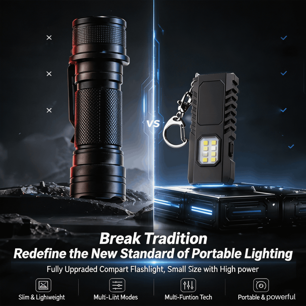 Mini lampe torche porte-clés E - Keychain Flashlight avis et prix